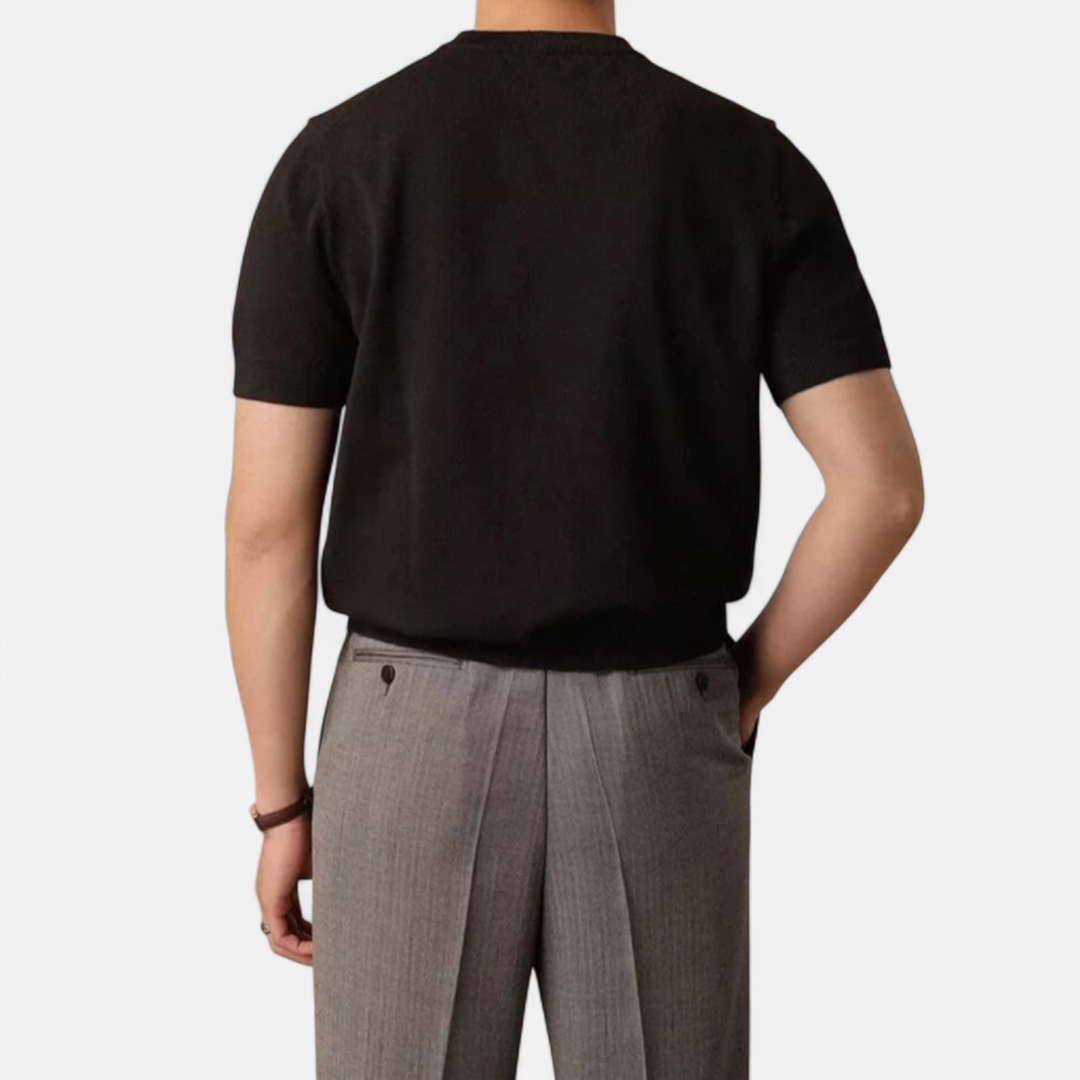 Maison Dresson | Men’s Slim-Fit Knitted T-Shirt