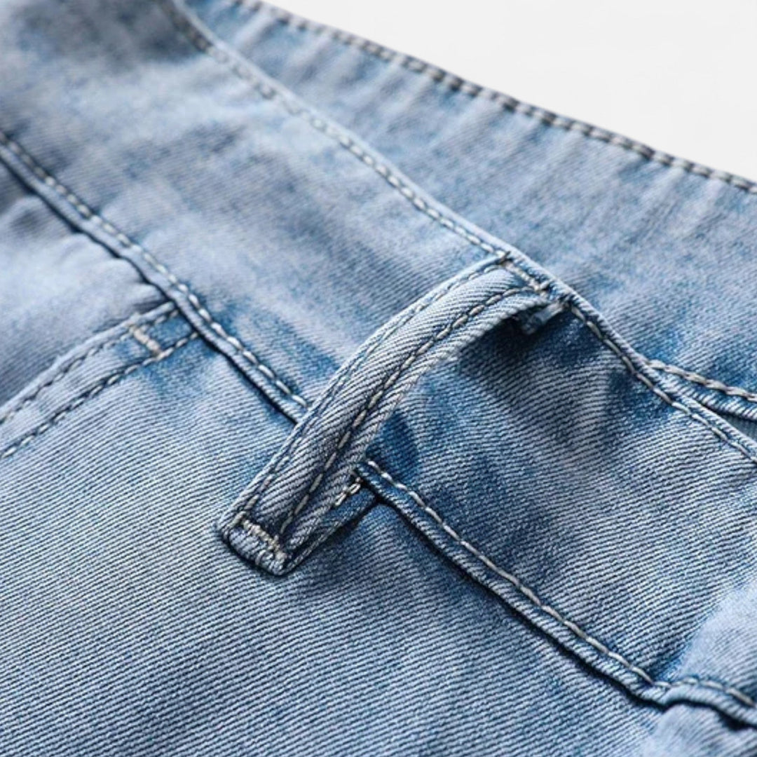 Maison Dresson | Men’s Straight-Leg Lyocell Denim Jeans