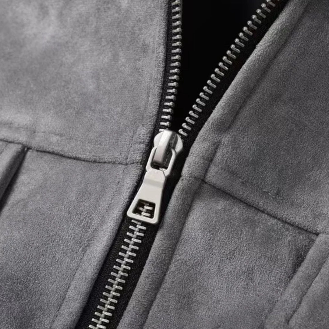 Ryan | Loose-Fit Suede Jacket