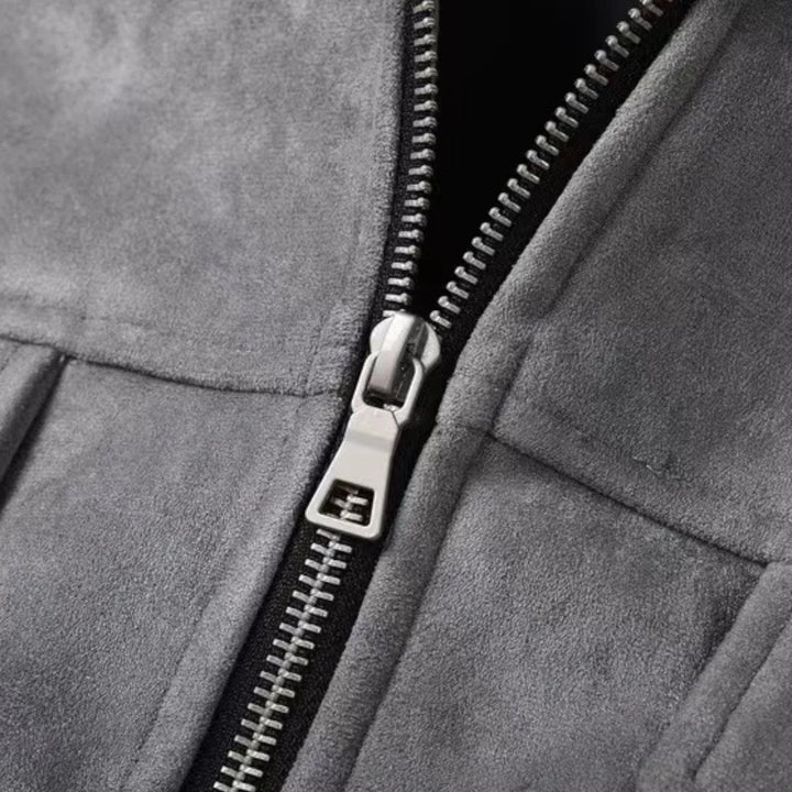 Ryan | Loose-Fit Suede Jacket