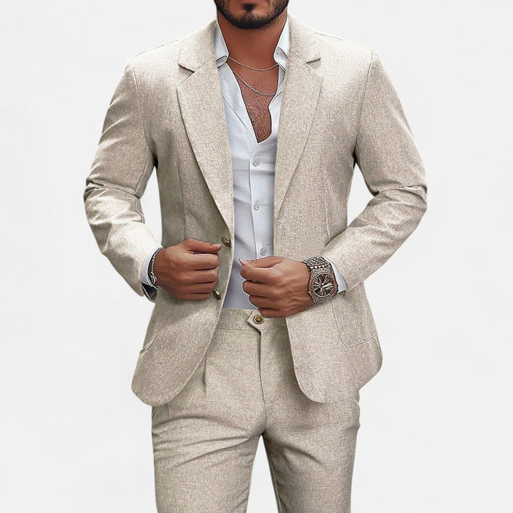 Maison Dresson | Men’s Single-Breasted Blazer & Trousers in Twill Heritage