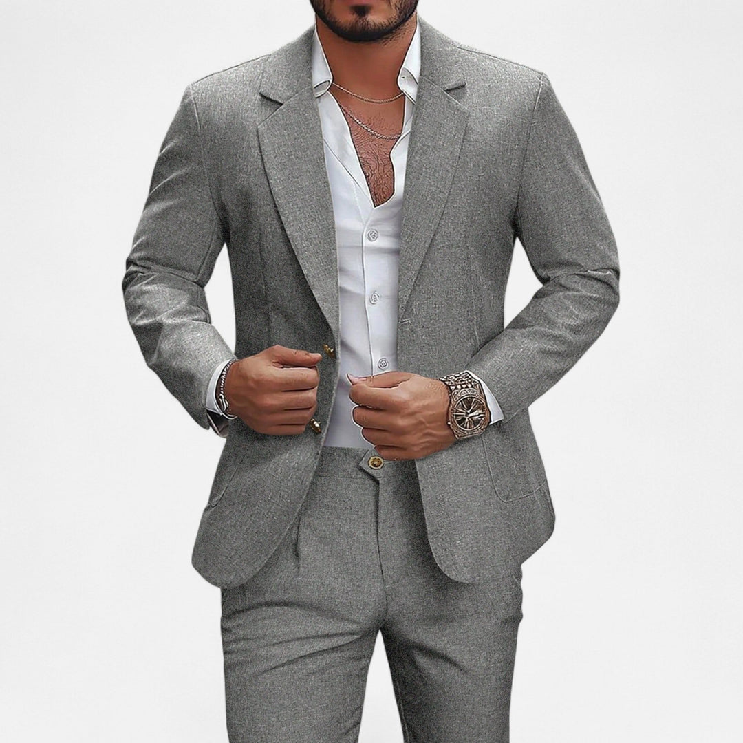 Maison Dresson | Men’s Single-Breasted Blazer & Trousers in Twill Heritage