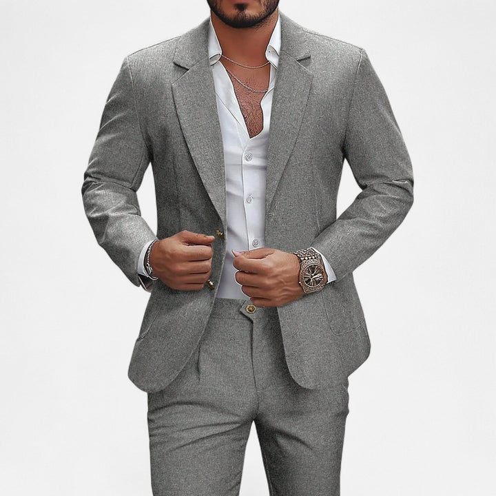 Maison Dresson | Men’s Single-Breasted Blazer & Trousers in Twill Heritage