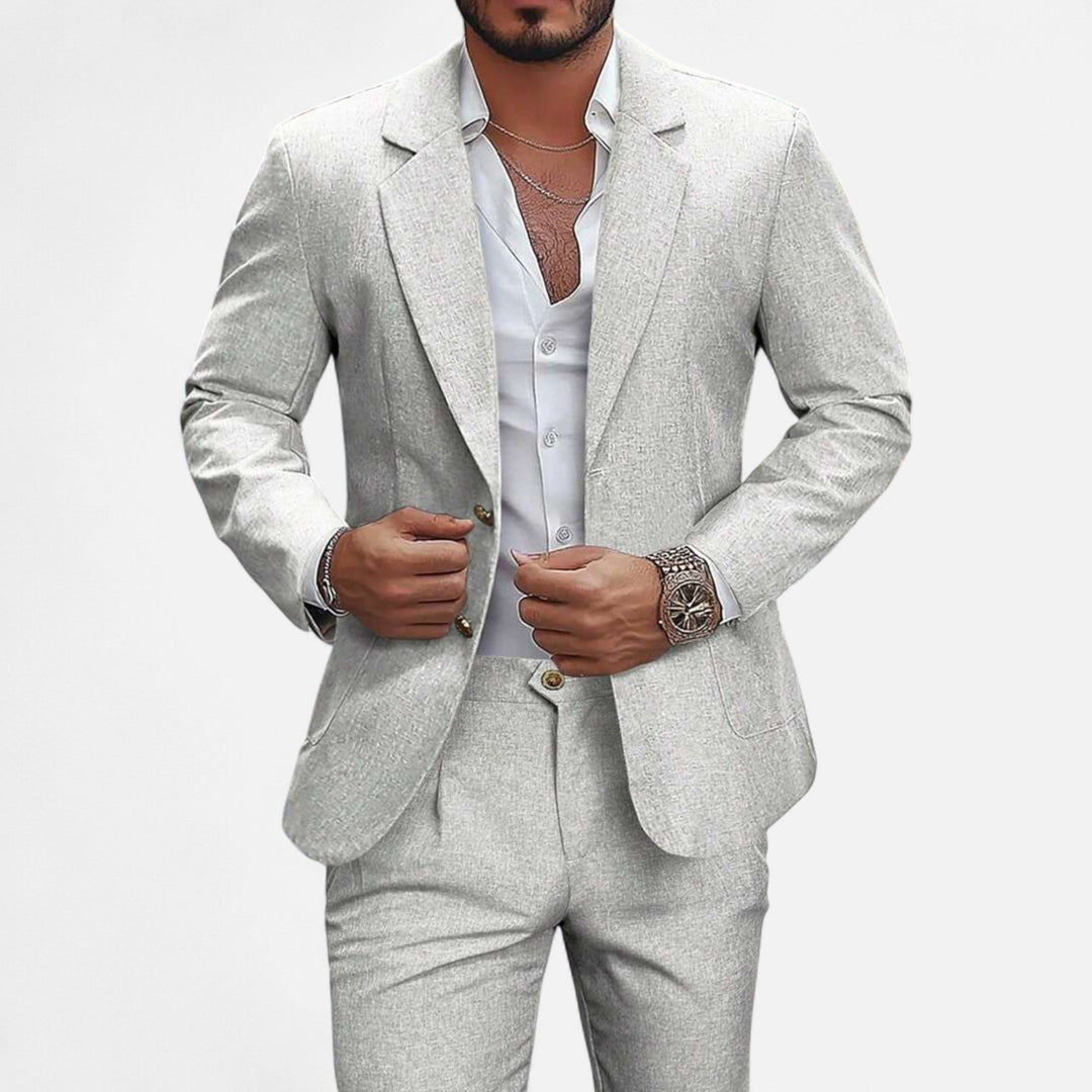 Maison Dresson | Men’s Single-Breasted Blazer & Trousers in Twill Heritage