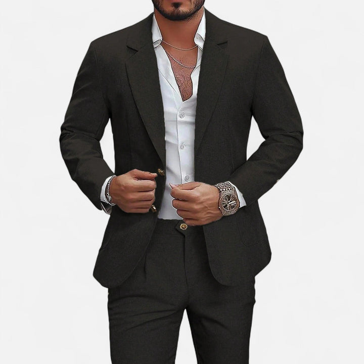 Maison Dresson | Men’s Single-Breasted Blazer & Trousers in Twill Heritage