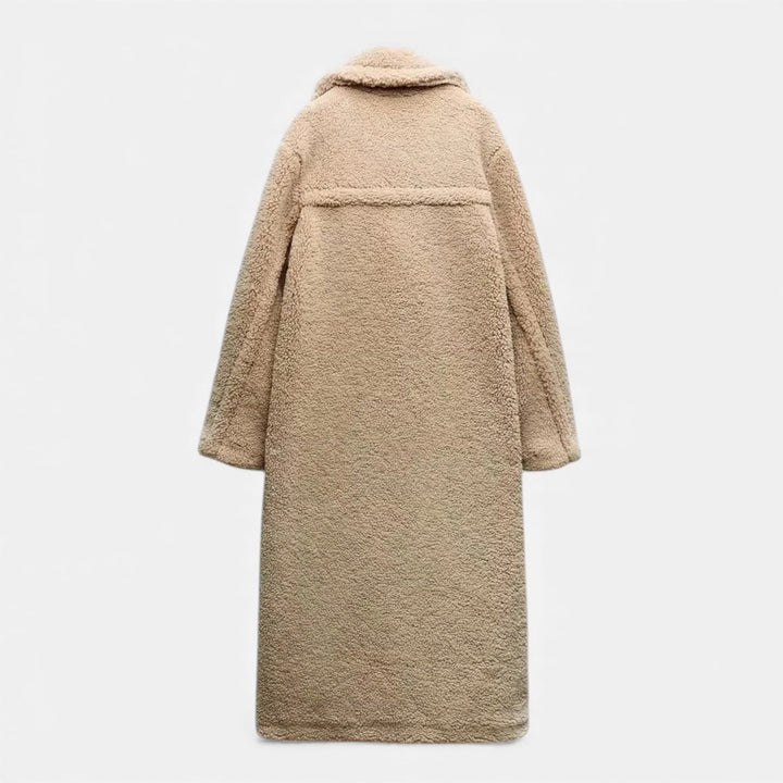 Maison Dresson| Women’s Long Double-Breasted Teddy Coat