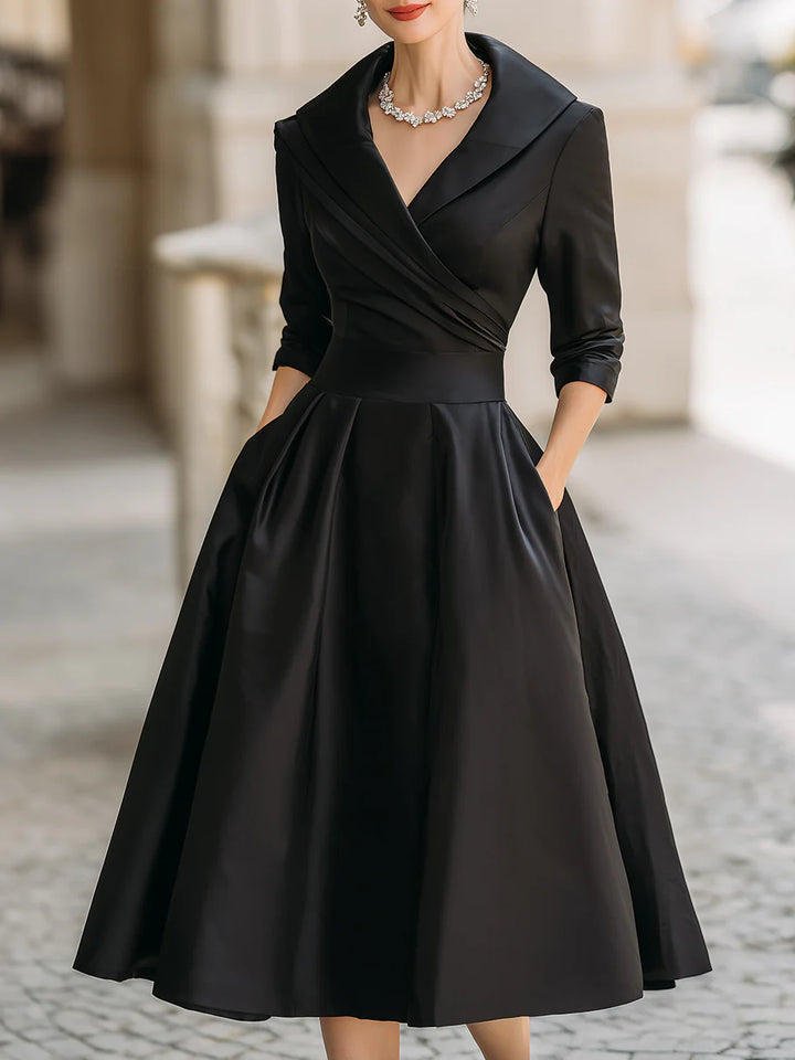 Vittoria | Vestido satinado