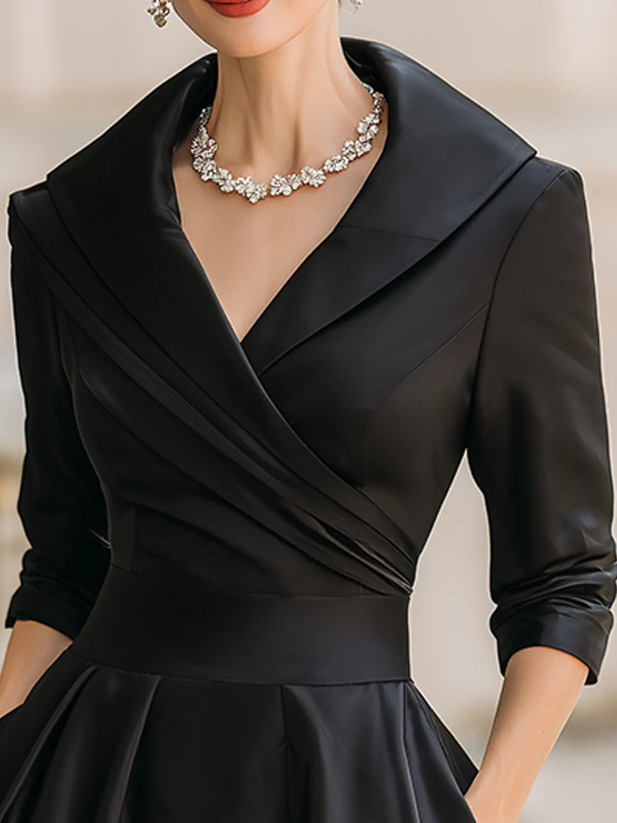 Vittoria | Vestido satinado