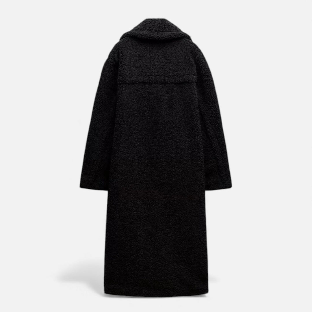 Maison Dresson| Women’s Long Double-Breasted Teddy Coat