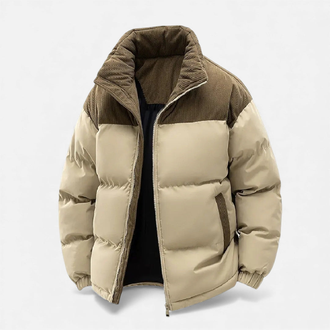 Kevin | Fleece-Lined Winter Jacket