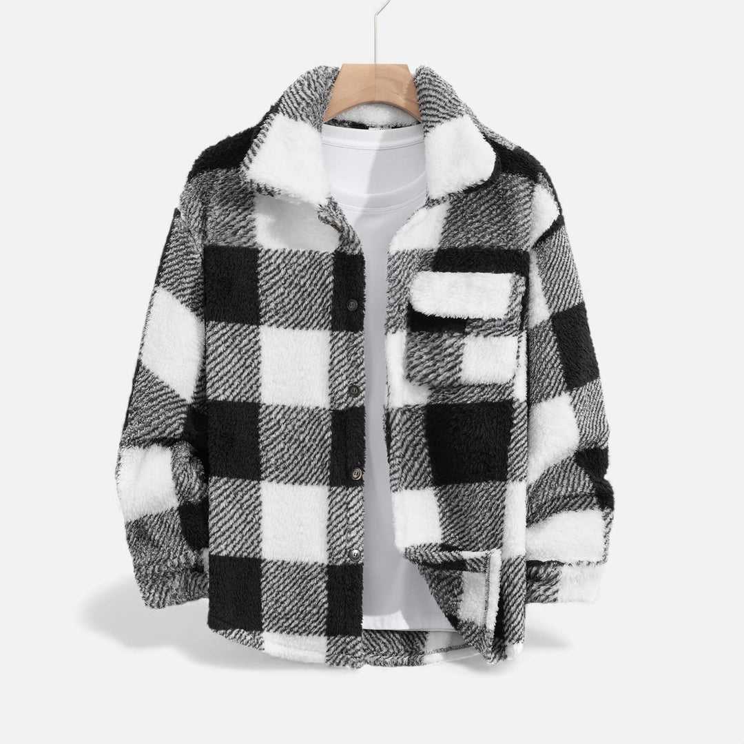 Maison Dresson | Men’s Velvet Plush Rabbit Fur Jacket