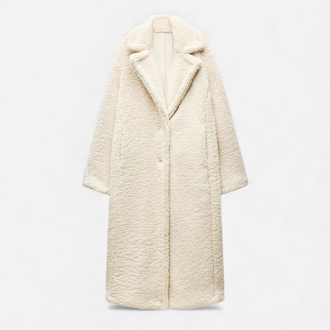 Maison Dresson| Women’s Long Double-Breasted Teddy Coat