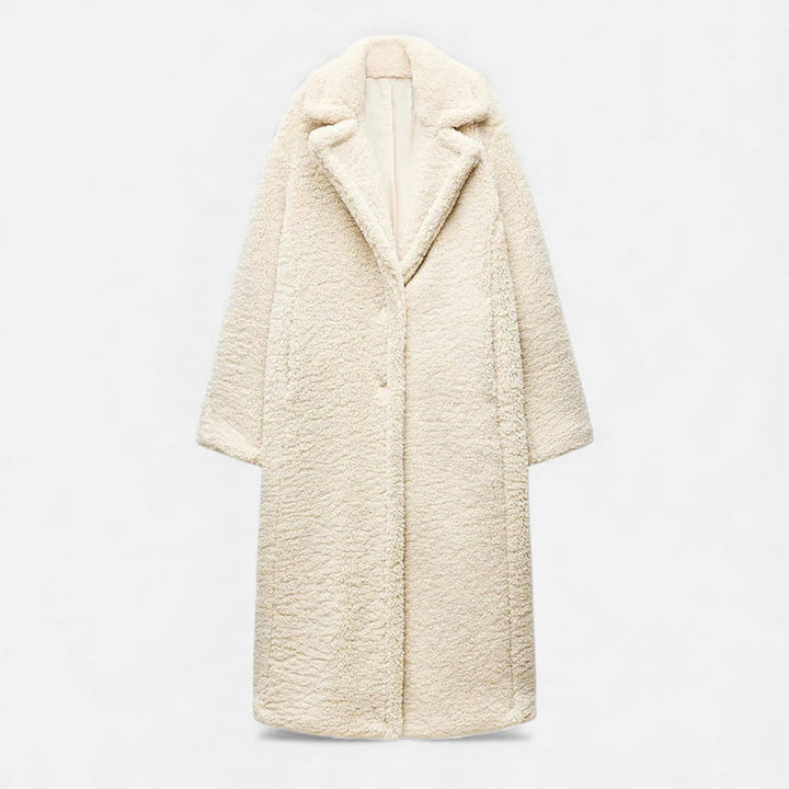 Maison Dresson| Women’s Long Double-Breasted Teddy Coat