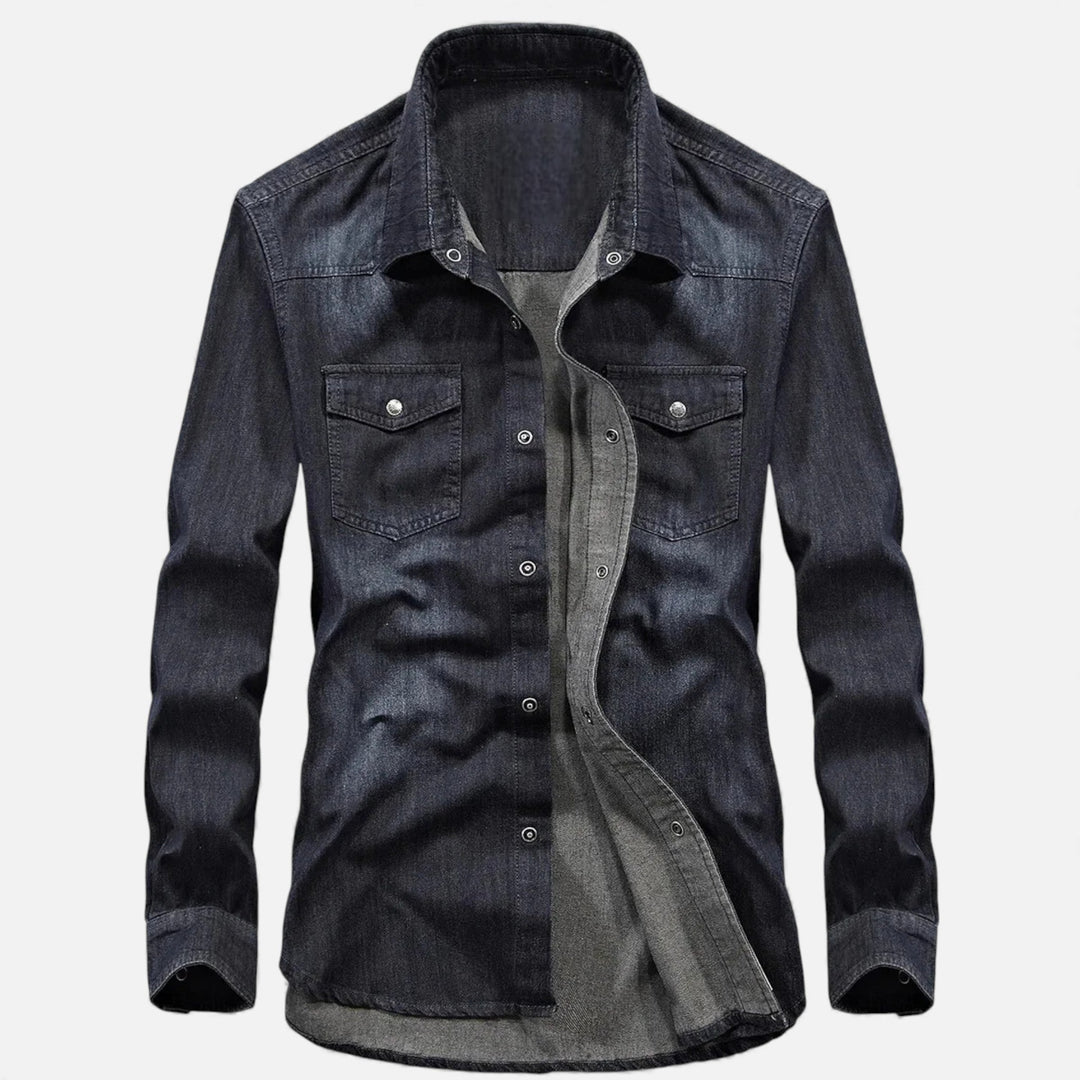 Maison Dresson| Men’s Loose-Fit Denim Shirt for Autumn/Winter