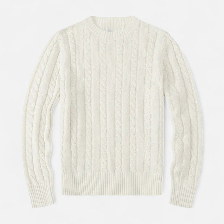 Maison Dresson | Men’s Cotton Blend Sweater – Timeless Round Neck Style