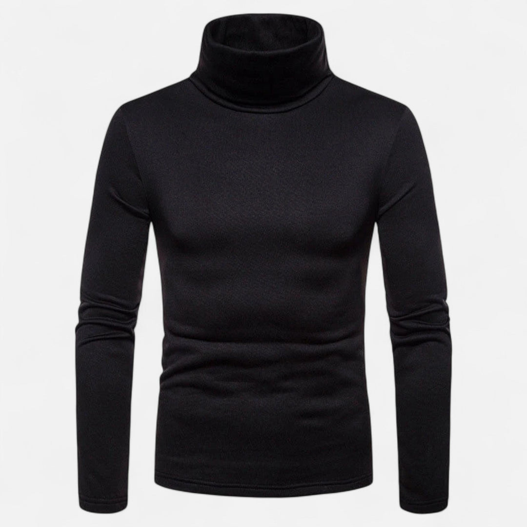 Maison Dresson | Men’s Slim Fit Turtleneck Sweater – Autumn Winter Stretch