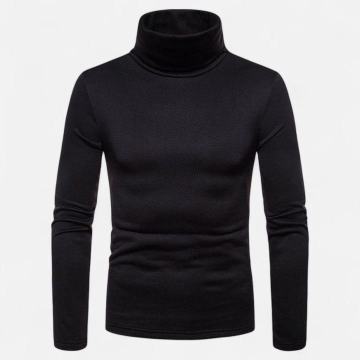 Maison Dresson | Men’s Slim Fit Turtleneck Sweater – Autumn Winter Stretch