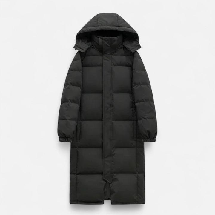 James | Unisex Long Cotton Puffer Jacket