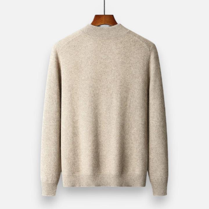 Maison Dresson | Men’s Merino Wool Zip Sweater