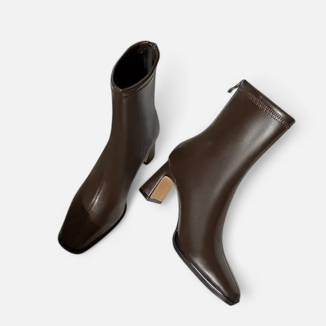 Maison Dresson | Women’s Vintage Square-Toe Ankle Boots