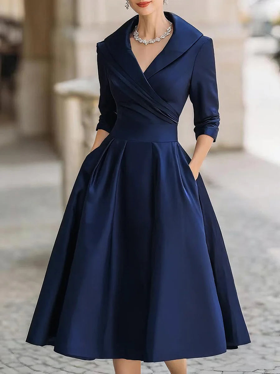 Vittoria | Vestido satinado