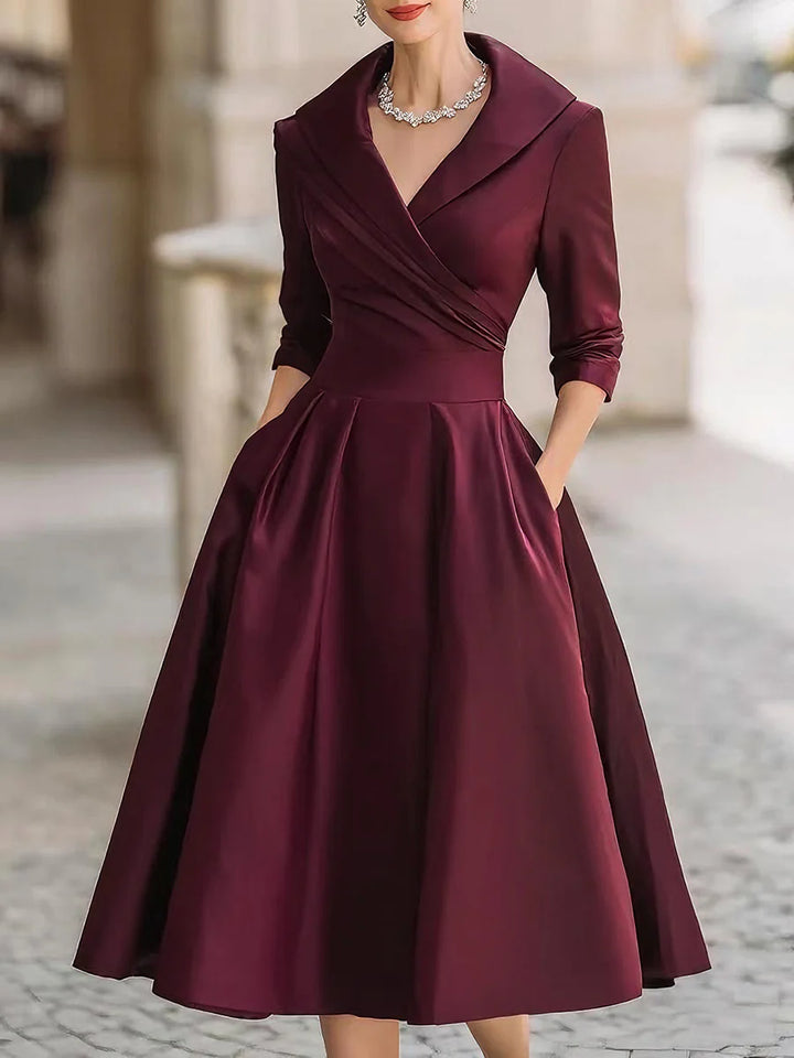 Vittoria | Vestido satinado