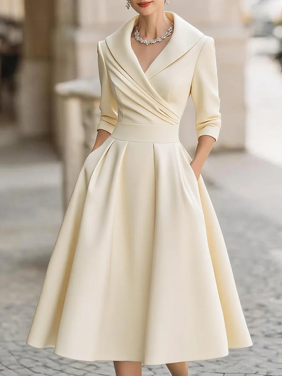 Vittoria | Vestido satinado