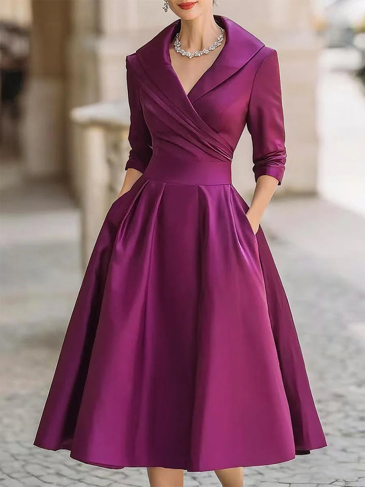 Vittoria | Vestido satinado