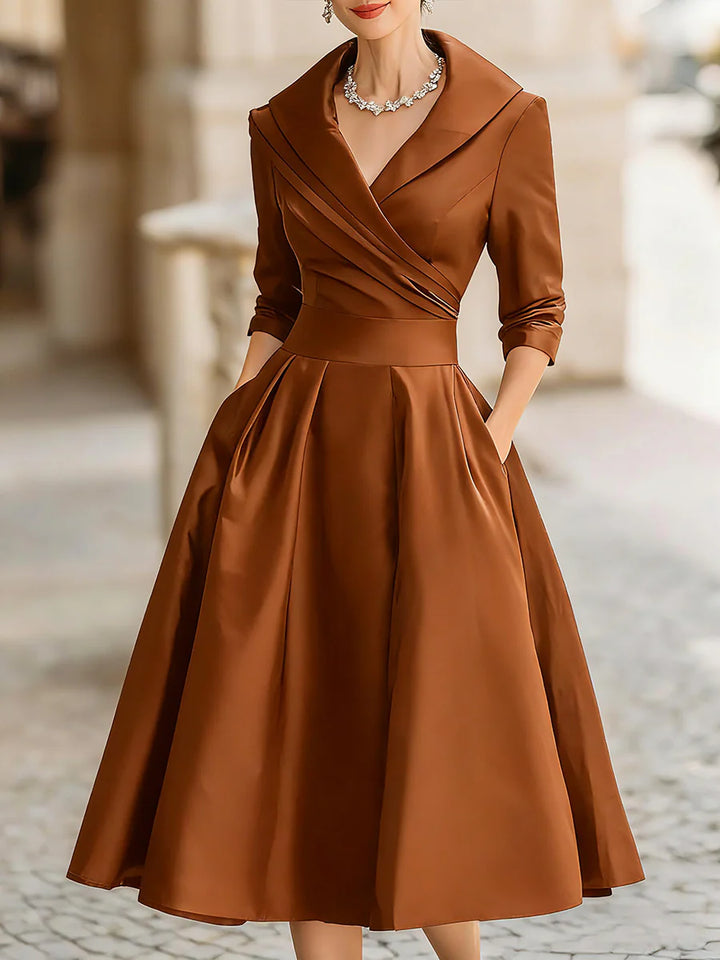 Vittoria | Vestido satinado