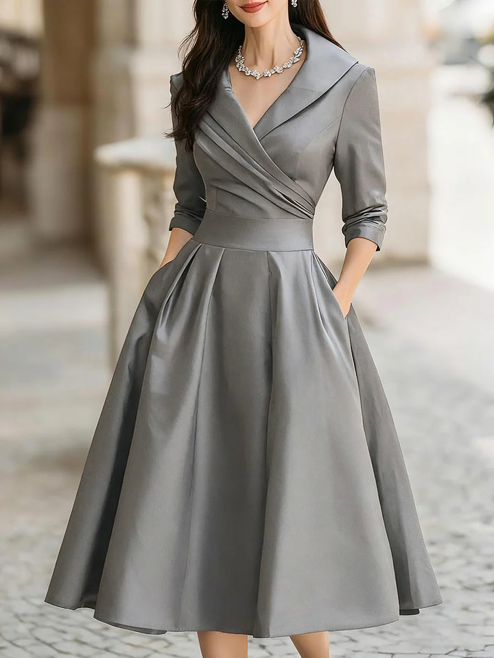 Vittoria | Vestido satinado