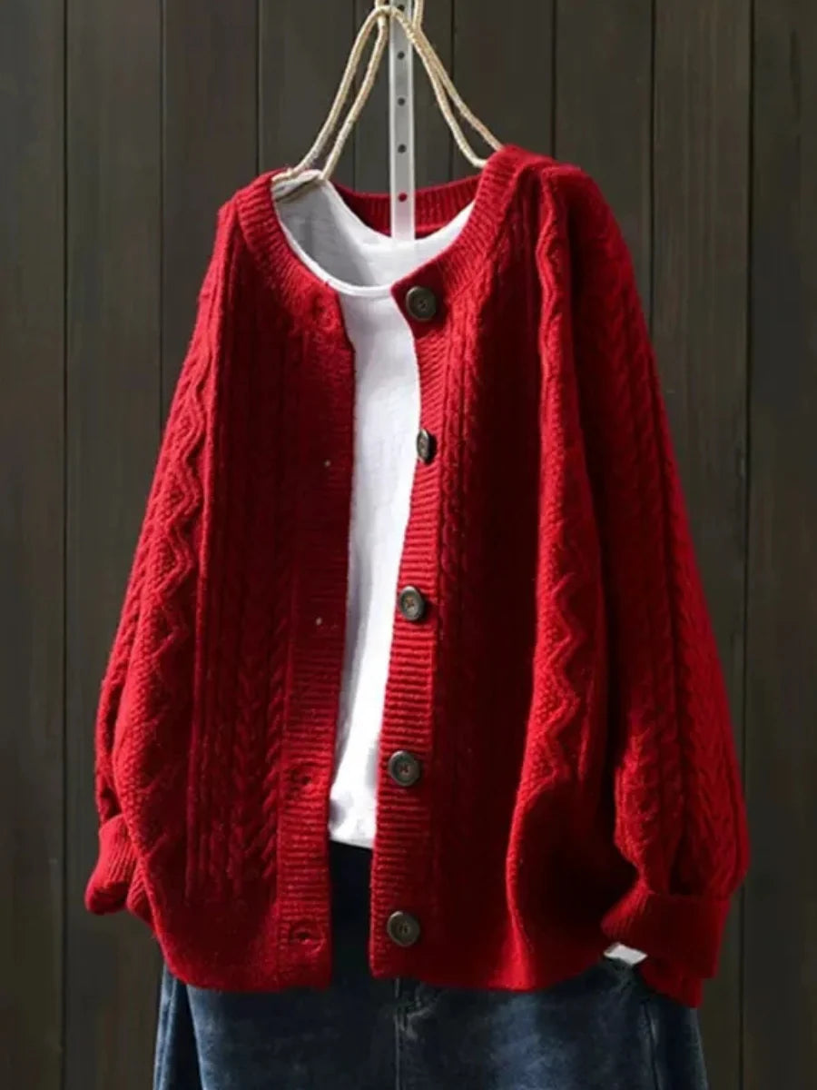 Ruth | Cable Cardigan