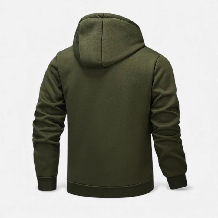 Maison Dresson Men’s Fleece-Lined Winter Hoodie Jacket – Stay Warm and Stylish This Season