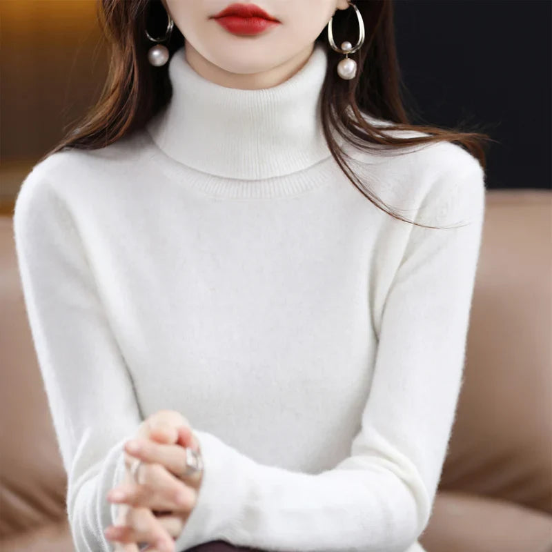 Maphie Cashmere Turtleneck Sweater