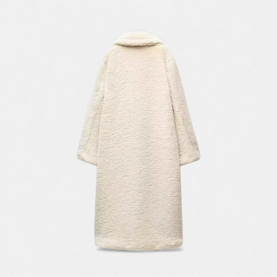 Maison Dresson| Women’s Long Double-Breasted Teddy Coat