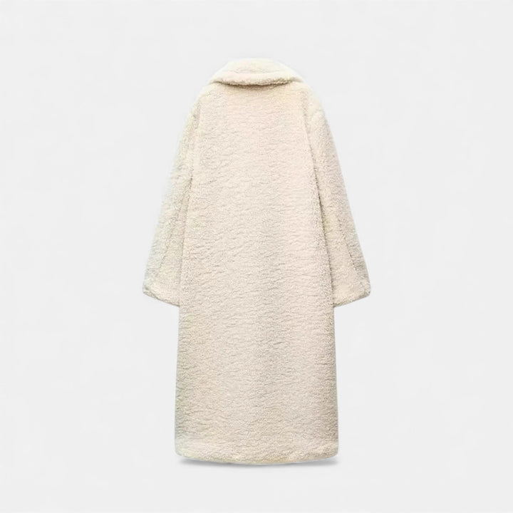 Maison Dresson| Women’s Long Double-Breasted Teddy Coat