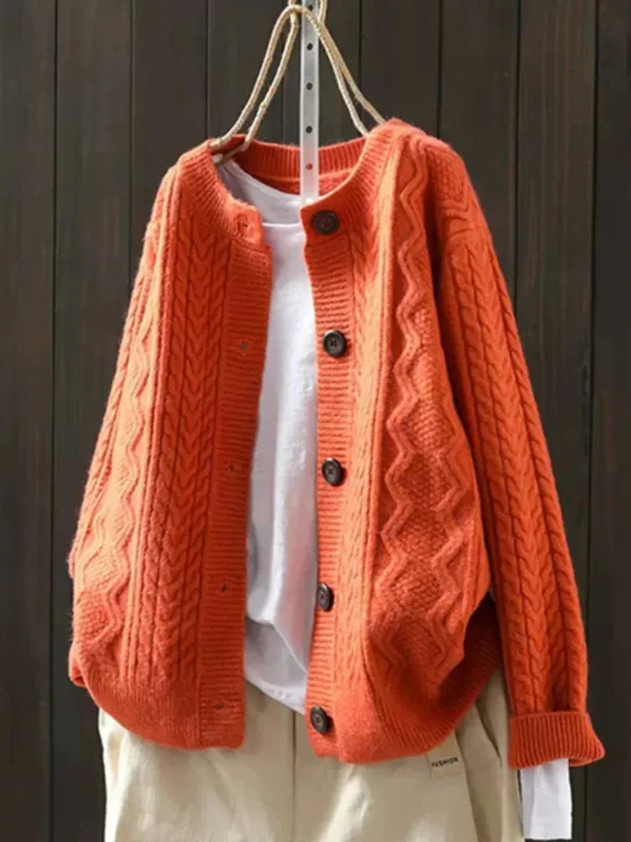 Ruth | Cable Cardigan