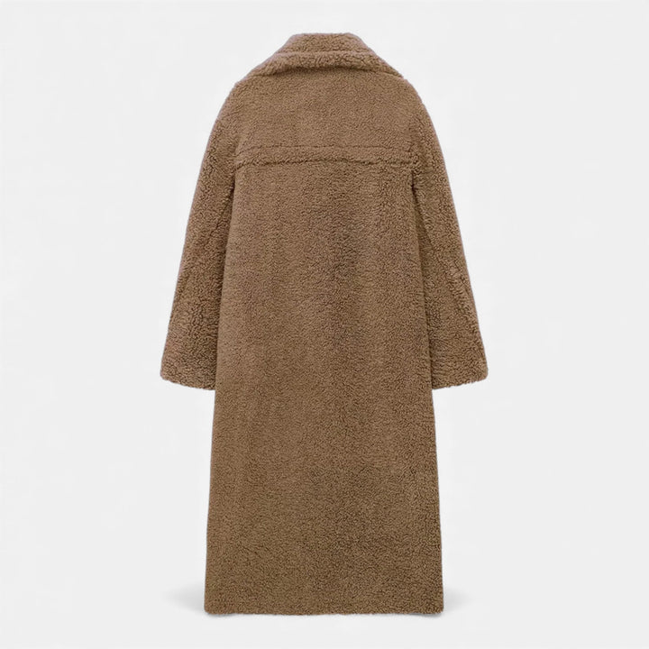Maison Dresson| Women’s Long Double-Breasted Teddy Coat