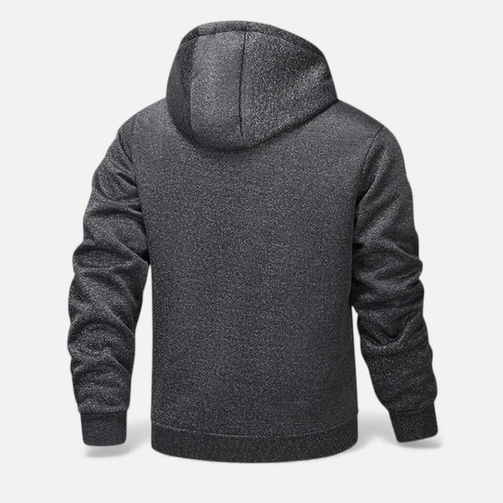 Maison Dresson Men’s Fleece-Lined Winter Hoodie Jacket – Stay Warm and Stylish This Season