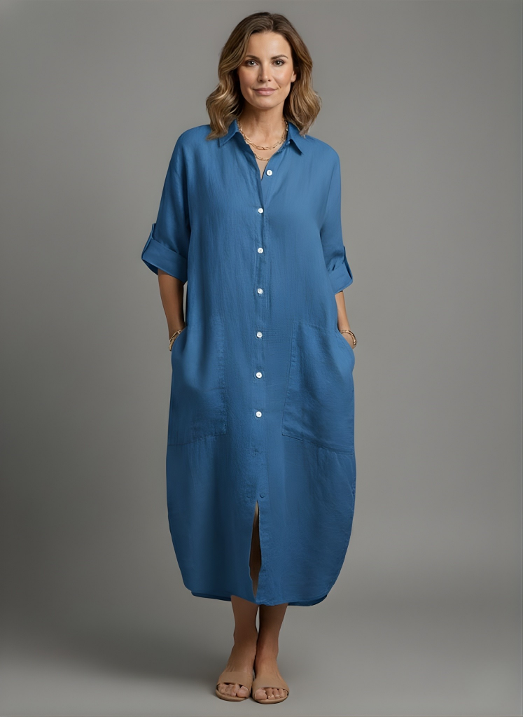 Mirna | Button-Up Dress