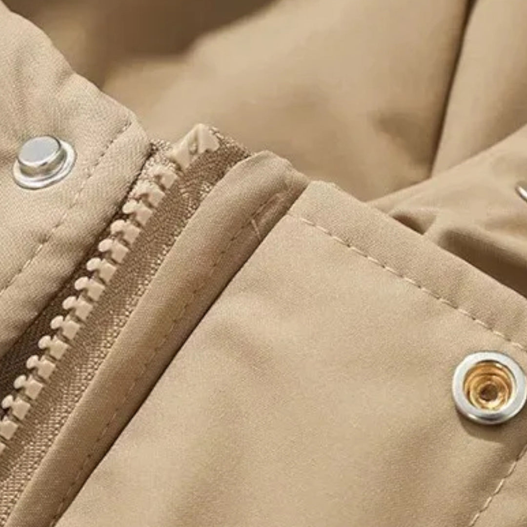 Maison Dresson Unisex Hooded Cotton Puffer Jacket – Cozy Warmth and Everyday Style