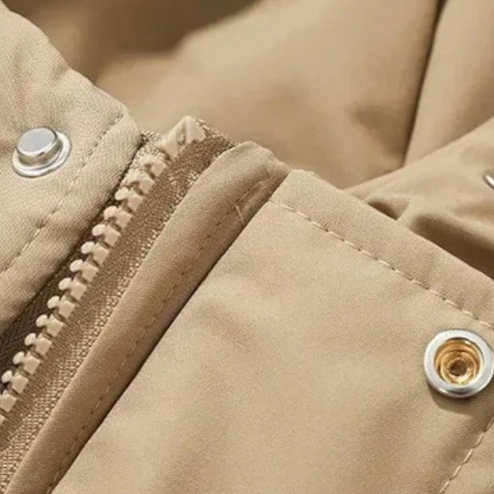 Maison Dresson Unisex Hooded Cotton Puffer Jacket – Cozy Warmth and Everyday Style