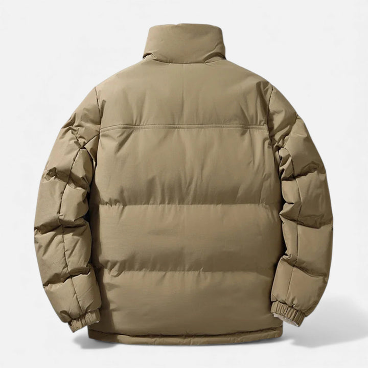 Maison Dresson Men’s Plush-Lined Minimal Winter Puffer Jacket — Effortless Style, Cozy Warmth