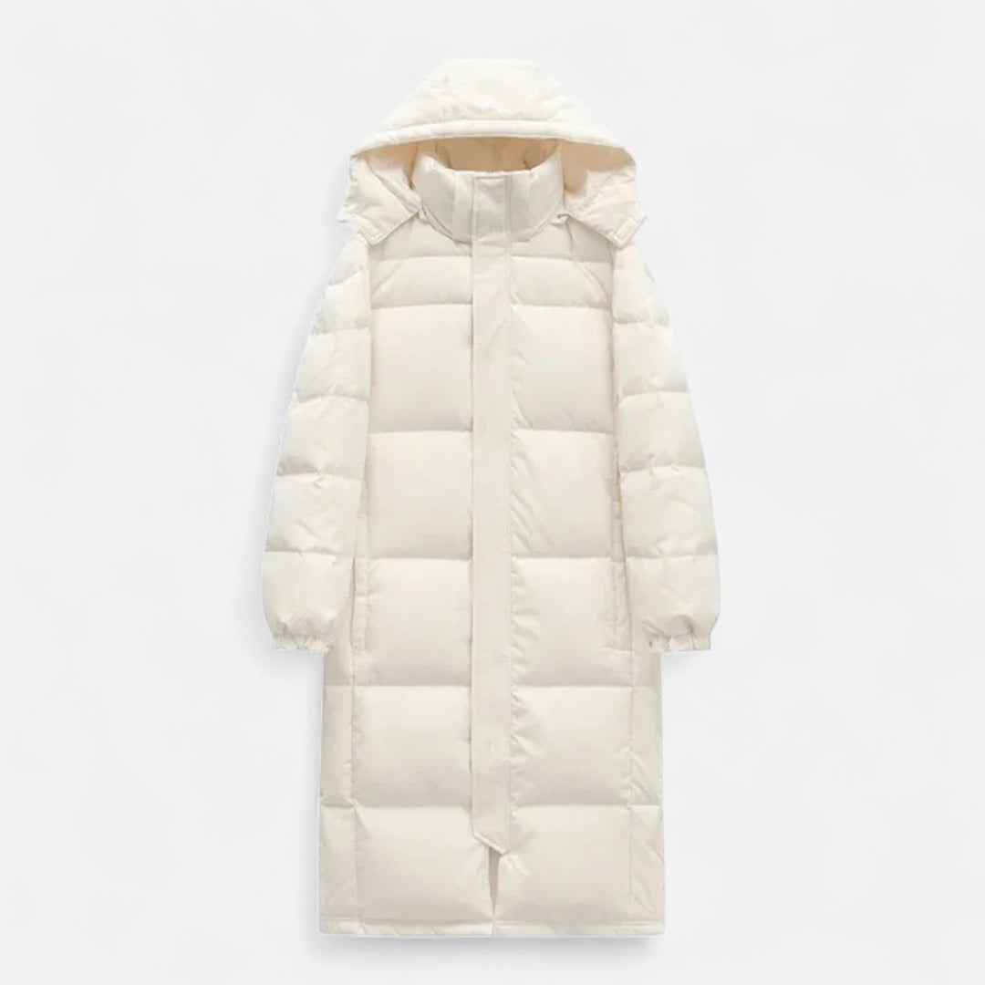 James | Unisex Long Cotton Puffer Jacket