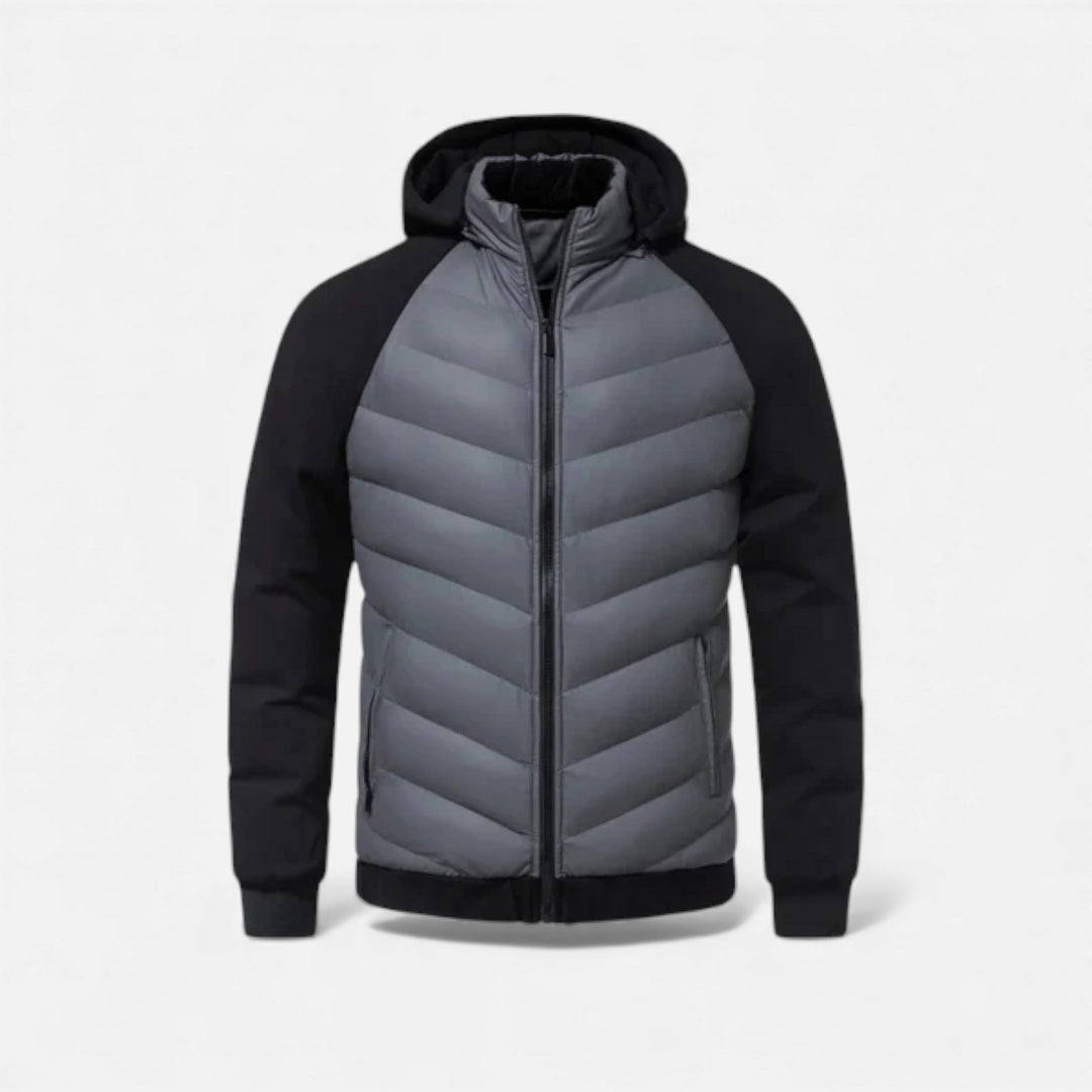 Veroux Mode | Men’s Hooded Puffer Jacket – Harry Edition