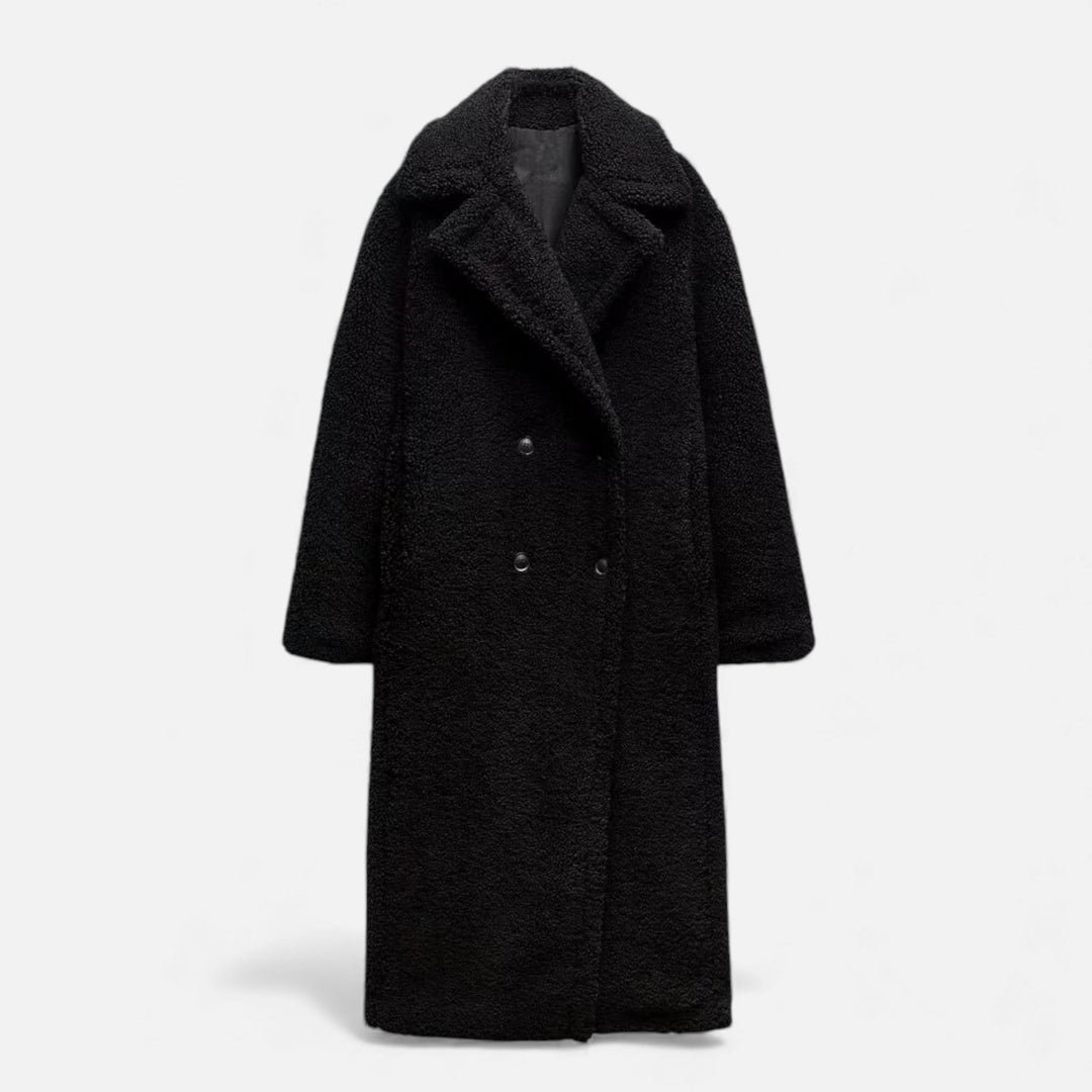 Maison Dresson| Women’s Long Double-Breasted Teddy Coat