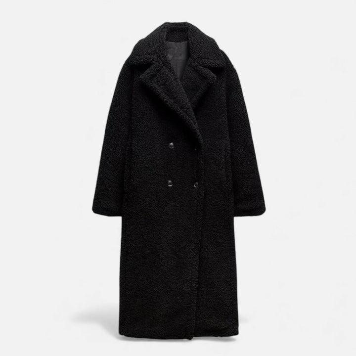 Maison Dresson| Women’s Long Double-Breasted Teddy Coat