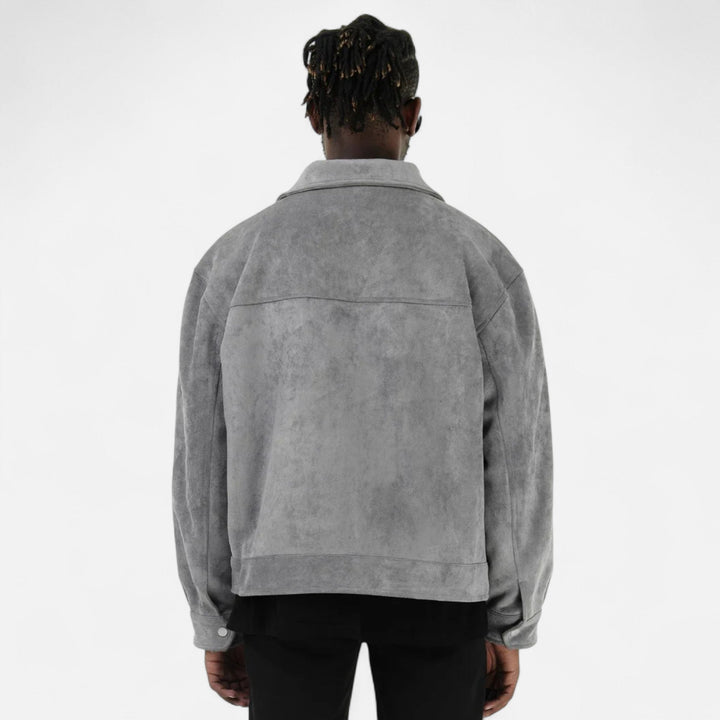 Ryan | Loose-Fit Suede Jacket