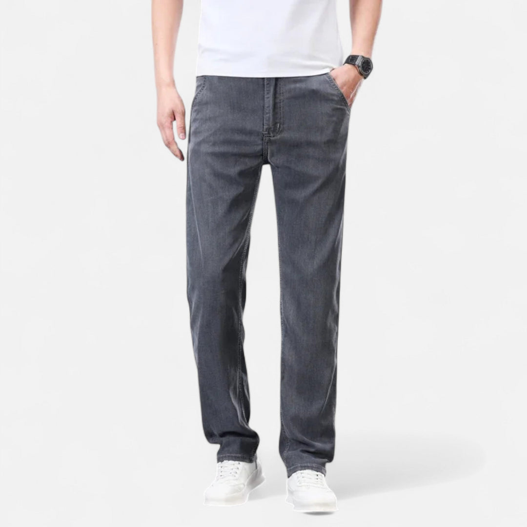 Maison Dresson | Men’s Straight-Leg Lyocell Denim Jeans