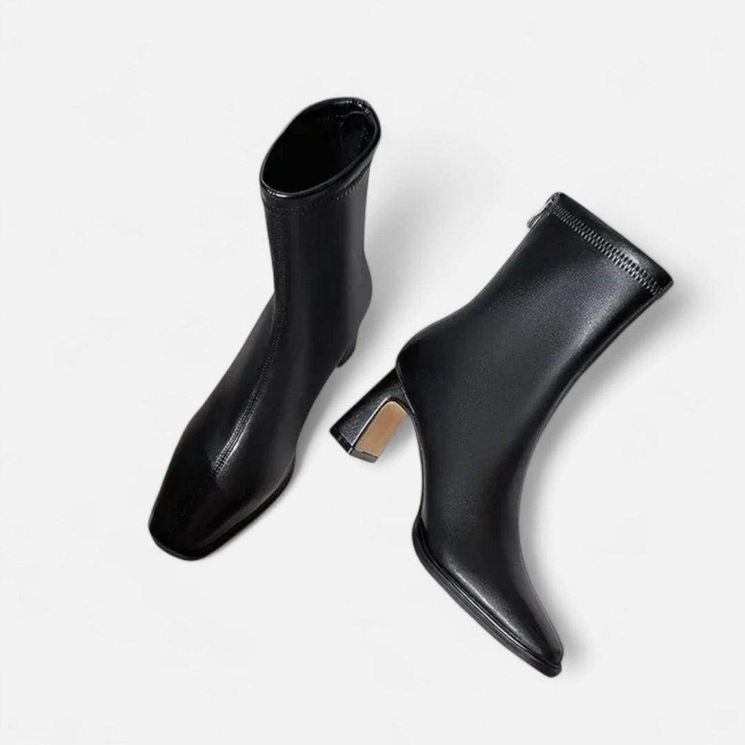 Maison Dresson | Women’s Vintage Square-Toe Ankle Boots