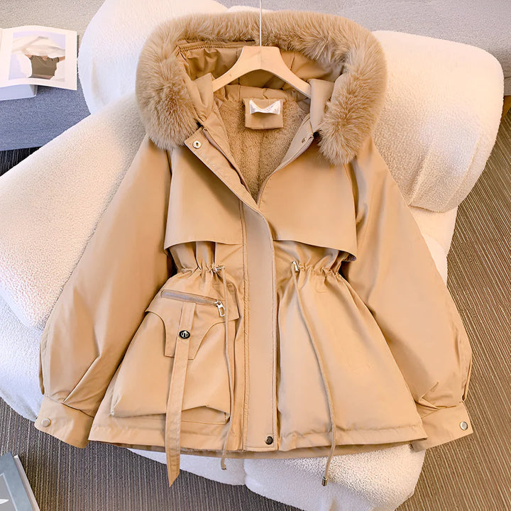 Gianna | Faux Fur Hooded Coat